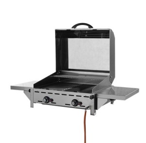 149515 roll top hood Greenfire 2 burners